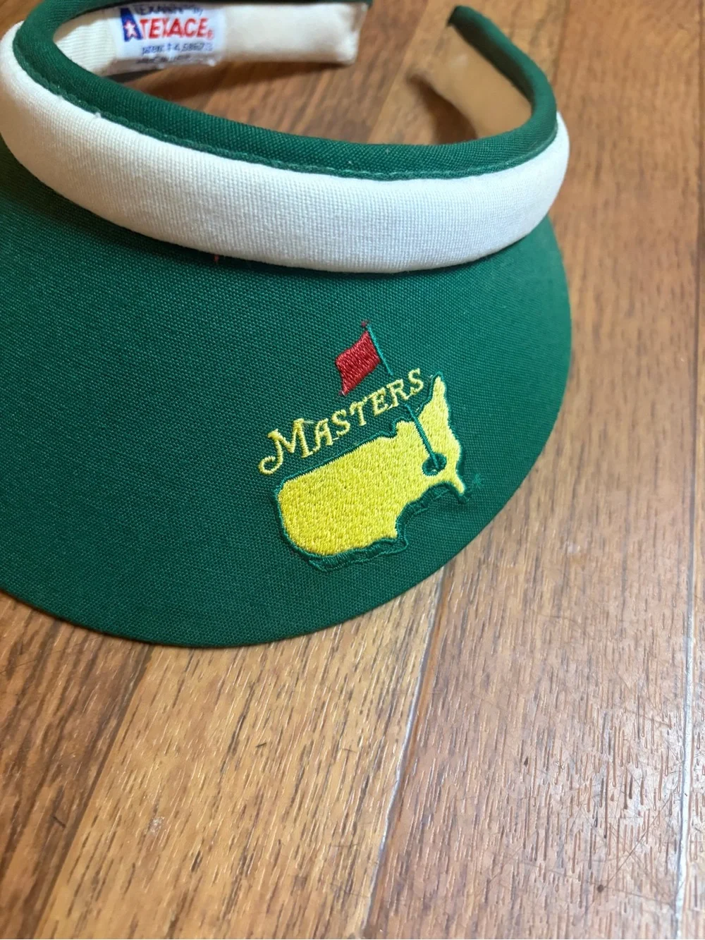 Masters Green and White  Visor
